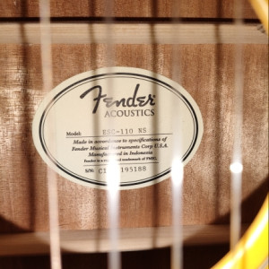 Обложка FENDER ESC-110 CLASSIC